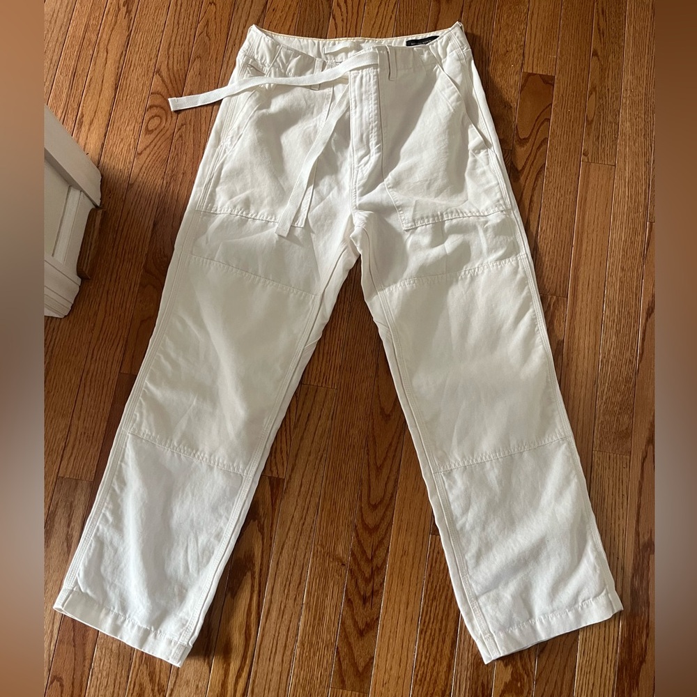 Banana republic Dockside carpenter white pant